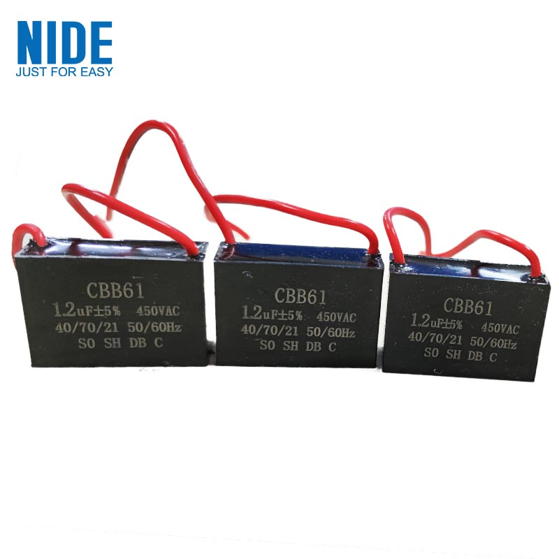 1.2UF CBB61 Electric Fan Capacitor