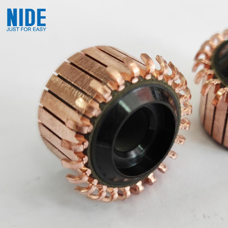 Magalimoto agalimoto oyendetsa madzi pampu commutator 23.2 * 8 * 17.4mm